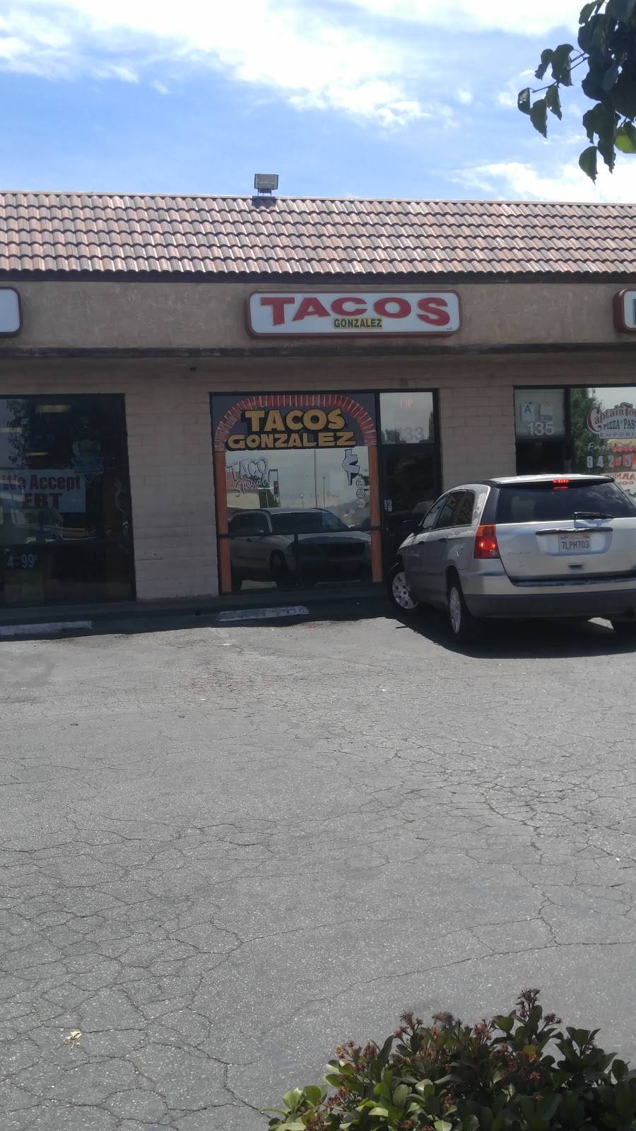 Taco Gonzales | restaurant | 133 E Ave. J, Lancaster, CA 93535, USA | 6619490033 OR +1 661-949-0033