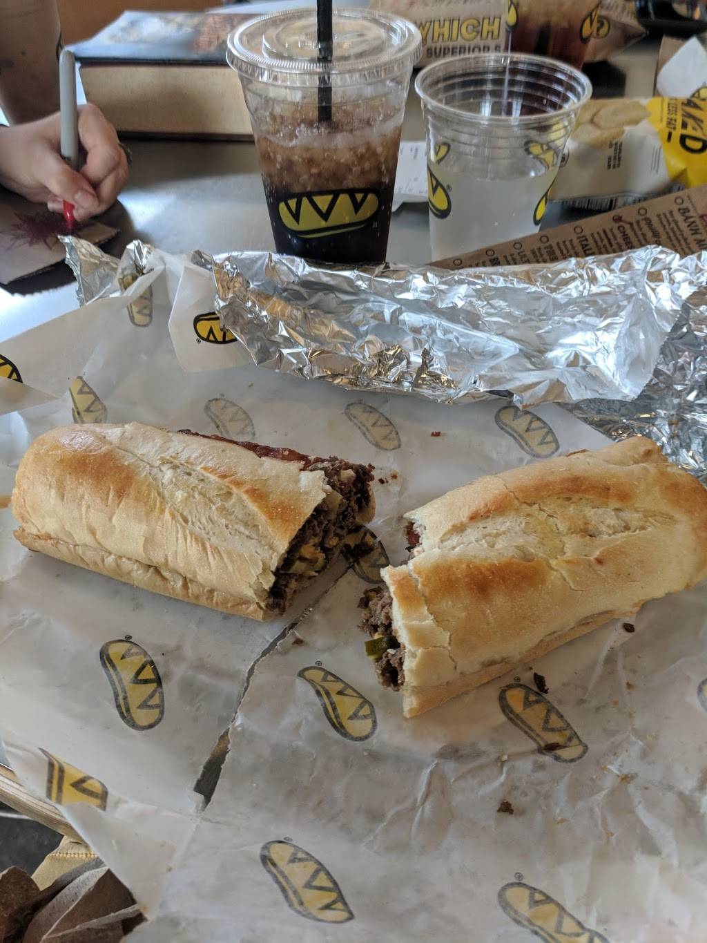 Which Wich Superior Sandwiches | restaurant | 15608 WC Commons Way, Midlothian, VA 23113, USA | 8047948400 OR +1 804-794-8400