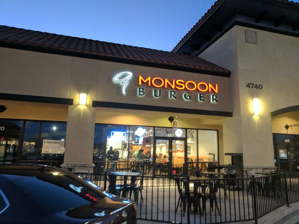 Monsoon Burgers | restaurant | 4740 Natomas Blvd #130, Sacramento, CA 95835, USA | 9164197970 OR +1 916-419-7970