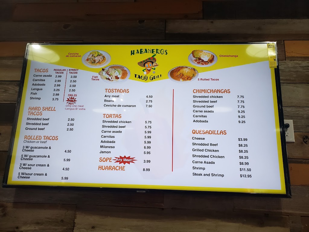 Habaneros Taco Grill #8 | restaurant | 6410 N Durango Dr #110, Las Vegas, NV 89149, USA | 7024625730 OR +1 702-462-5730