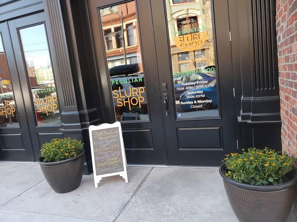 Peculiar Slurp | restaurant | 307 Penn Ave, Scranton, PA 18503, USA | 5708001900 OR +1 570-800-1900