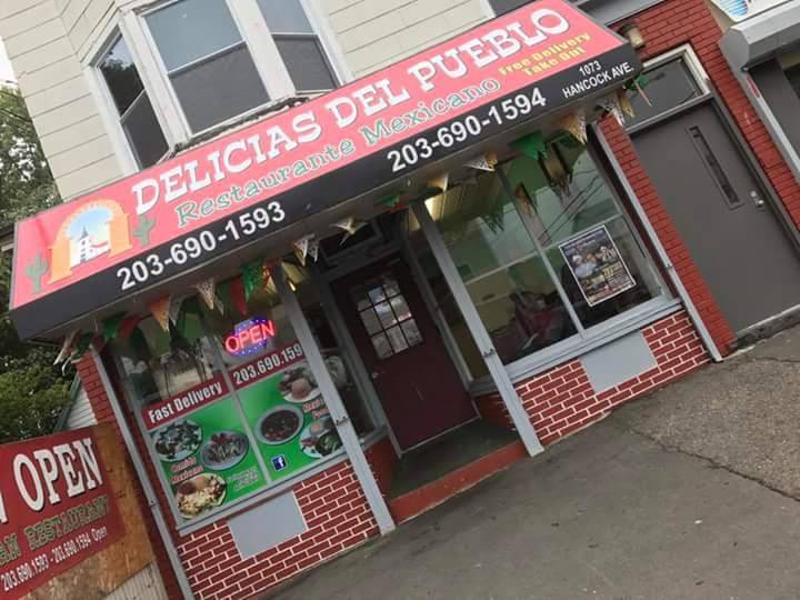 Delicias Del Pueblo Restaurante Mexicano | restaurant | Bridgeport, CT 06605, USA | 2036901593 OR +1 203-690-1593