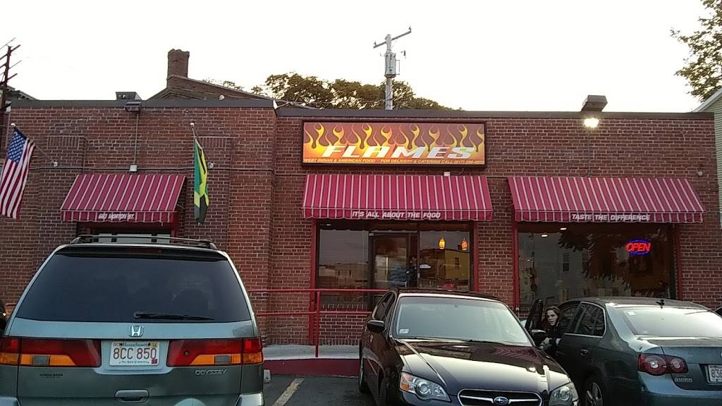Flames Restaurant, Inc | restaurant | 663 Morton St, Mattapan, MA 02126, USA | 6172964972 OR +1 617-296-4972