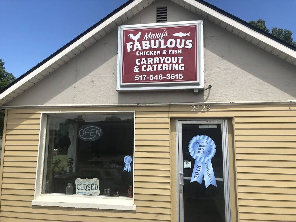 Marys Fabulous Chicken & Fish | restaurant | 2429 E Grand River Ave, Howell, MI 48843, USA | 5175483615 OR +1 517-548-3615