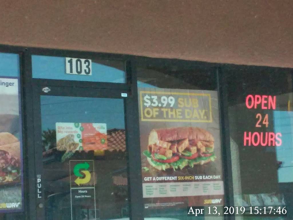 Subway Restaurants | restaurant | Smiths Shopping Center, 9360 W Flamingo Rd Suite 103, Las Vegas, NV 89147, USA | 7023632301 OR +1 702-363-2301