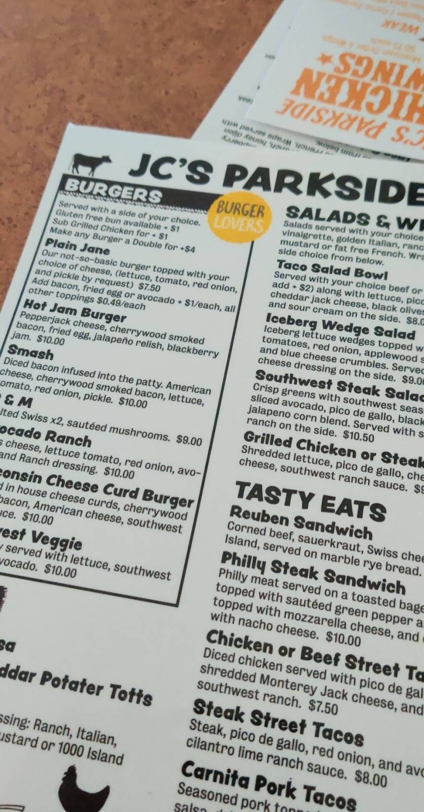 JCs Parkside Pub & Grill | restaurant | 4671 S Lake Dr, Cudahy, WI 53110, USA | 4142494734 OR +1 414-249-4734