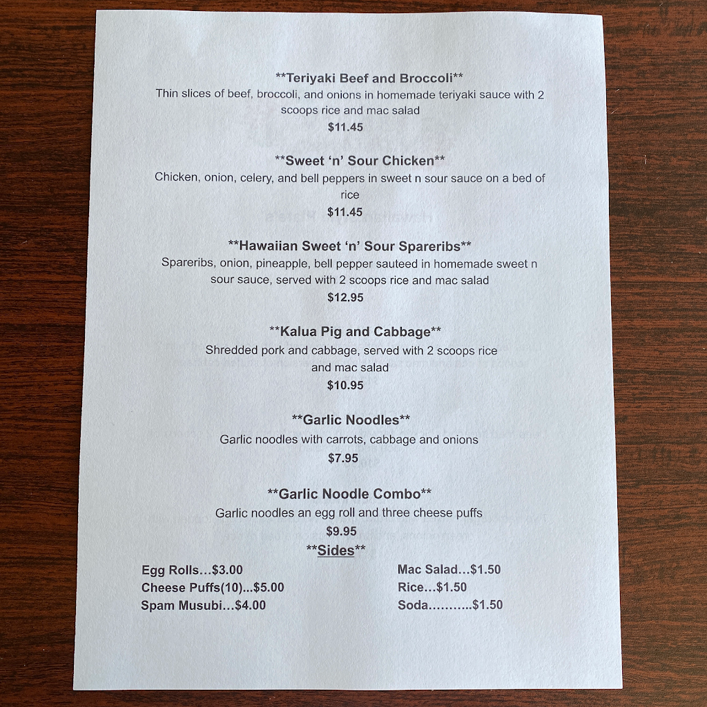 Island Delight | restaurant | 401 W Harris St, Eureka, CA 95503, USA | 7074070507 OR +1 707-407-0507