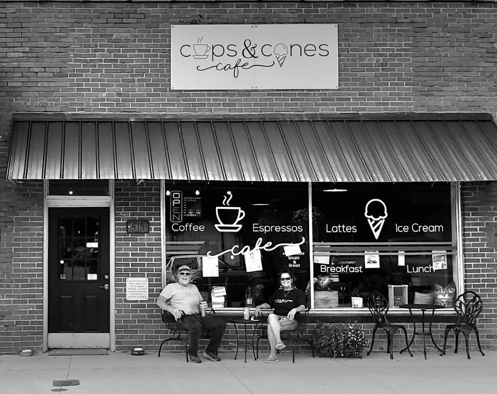 Cups & Cones Café | cafe | 915 Main St, Andrews, NC 28901, USA | 8285160021 OR +1 828-516-0021
