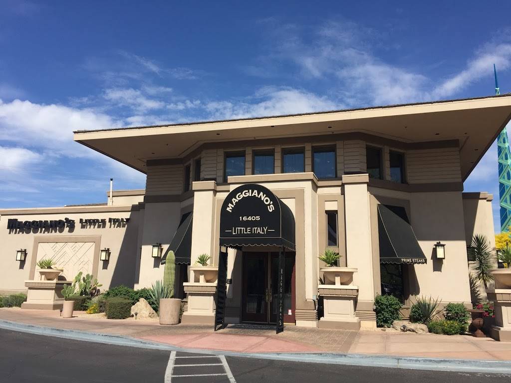 Maggianos Little Italy | restaurant | Promenade, 16405 N Scottsdale Rd, Scottsdale, AZ 85254, USA | 4803334100 OR +1 480-333-4100