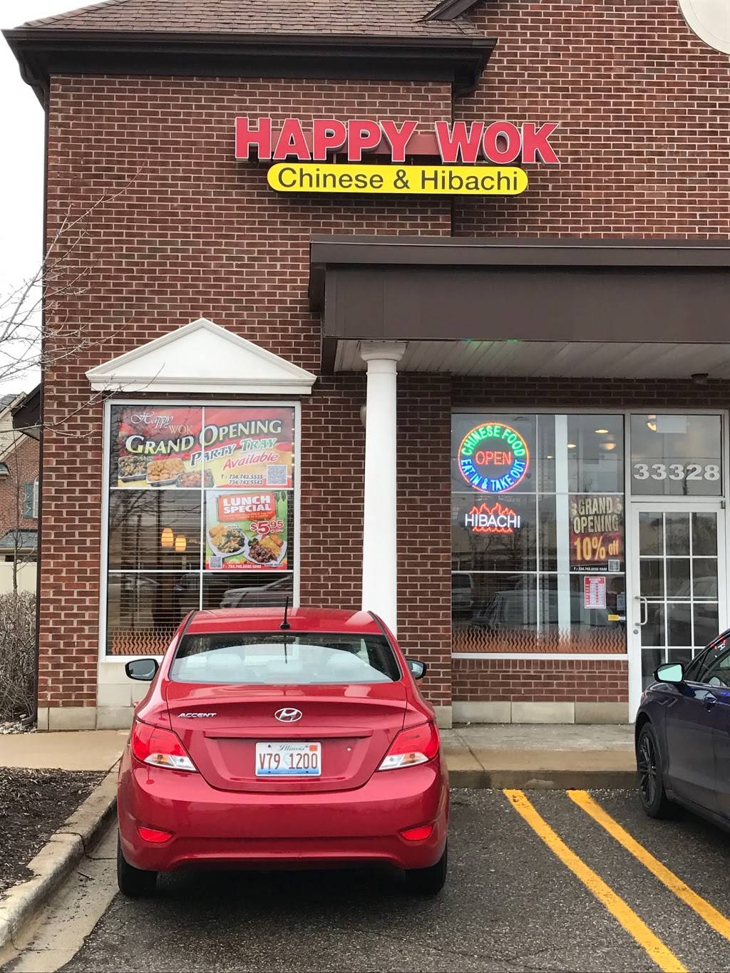 Happy Wok-Chinese Restaurant | restaurant | 33328 Plymouth Rd, Livonia, MI 48150, USA | 7347435535 OR +1 734-743-5535