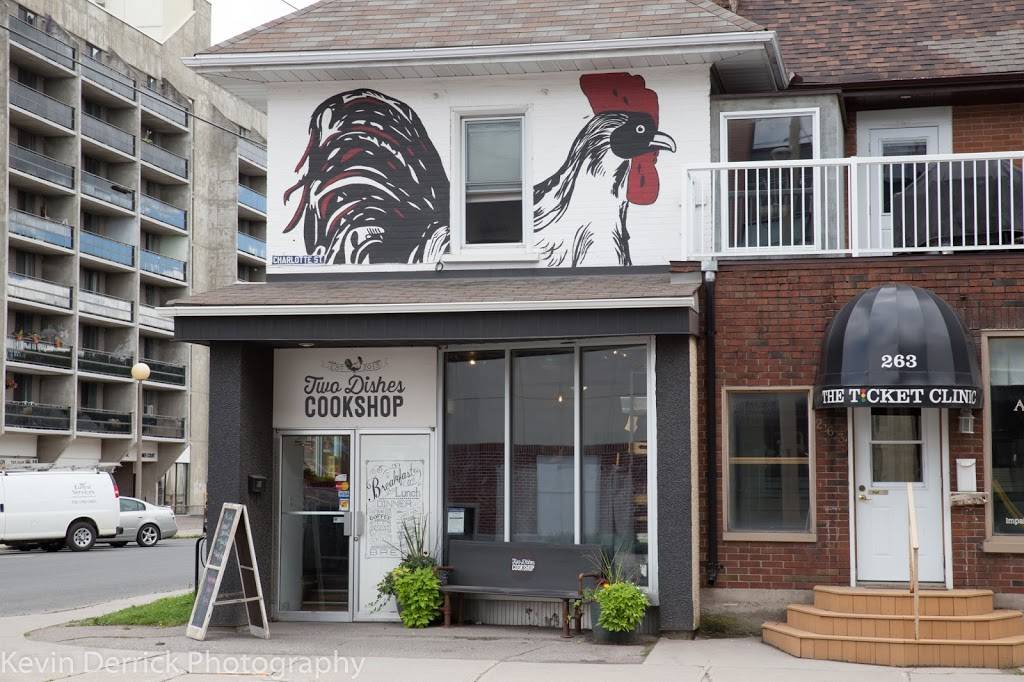 Two Dishes Cookshop | restaurant | 261 Charlotte St, Peterborough, ON K9J 2V4, Canada | 7057752650 OR +1 705-775-2650