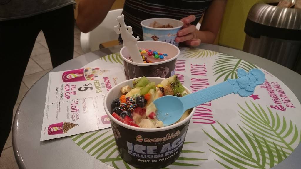 Menchies Frozen Yogurt | bakery | 10619 Valley Blvd Unit D, El Monte, CA 91731, USA | 6264438516 OR +1 626-443-8516