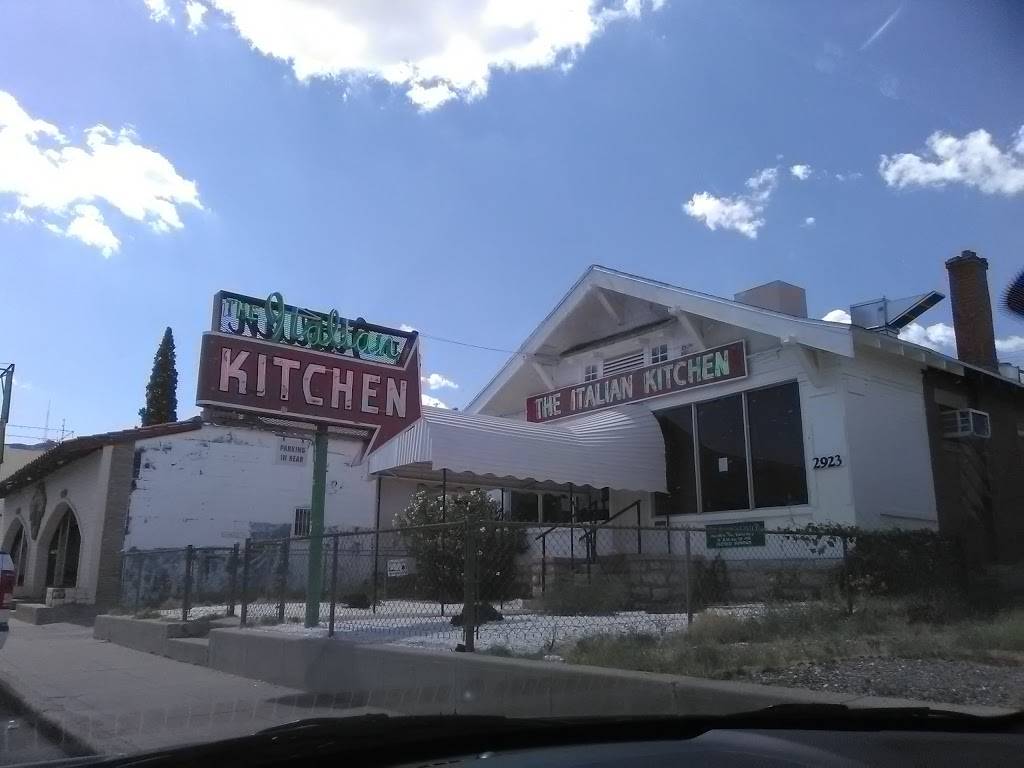The Italian Kitchen | restaurant | 2923 Pershing Dr, El Paso, TX 79903, USA | 9155654041 OR +1 915-565-4041
