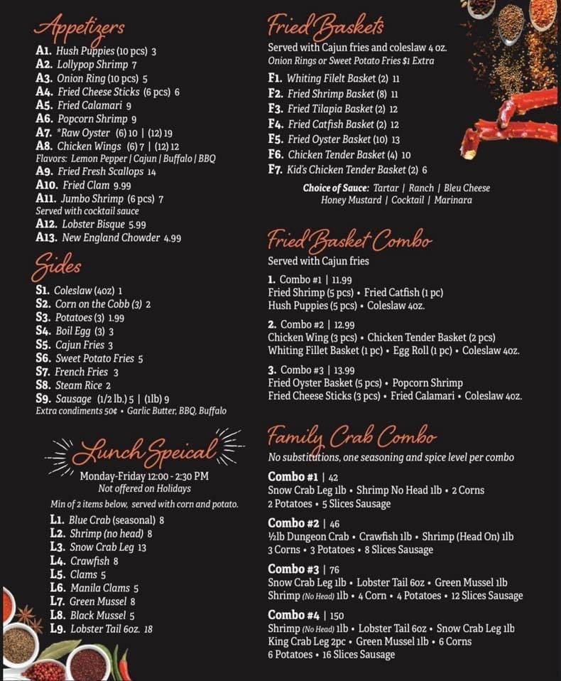 Cincy Crab | restaurant | 3535 Secor Rd, Toledo, OH 43606, USA | 4198510058 OR +1 419-851-0058