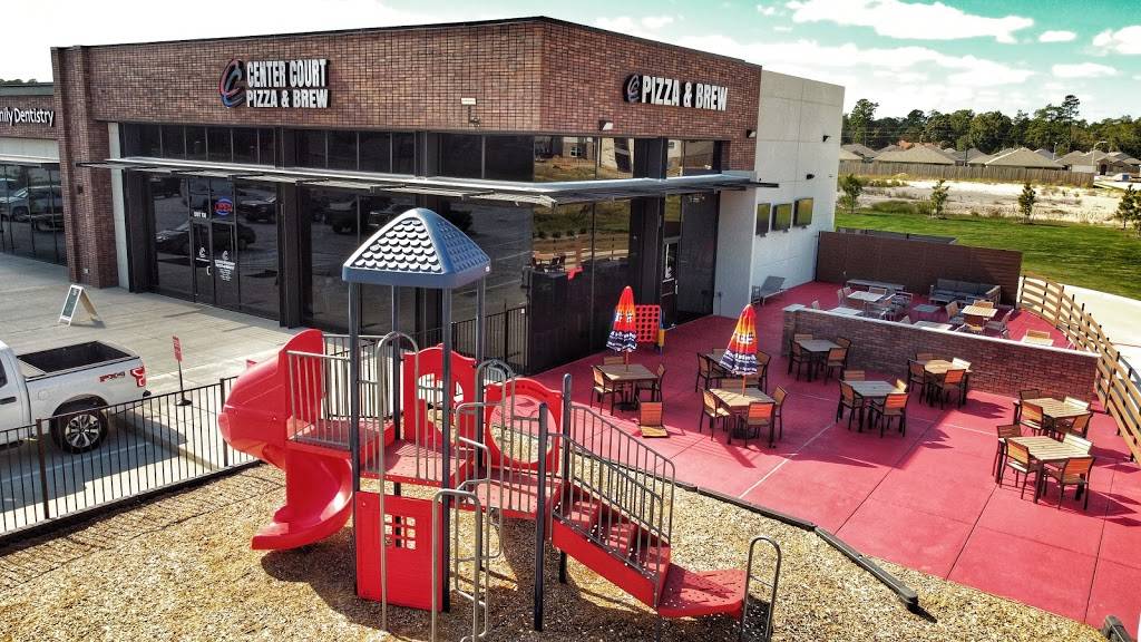 Center Court Pizza and Brew | restaurant | 24345 Gosling Rd #100, Spring, TX 77389, USA | 8328436057 OR +1 832-843-6057