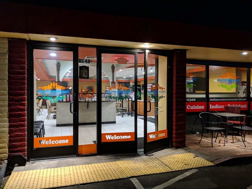 Shalimar | restaurant | 1146 W El Camino Real, Sunnyvale, CA 94087, USA | 4085300300 OR +1 408-530-0300