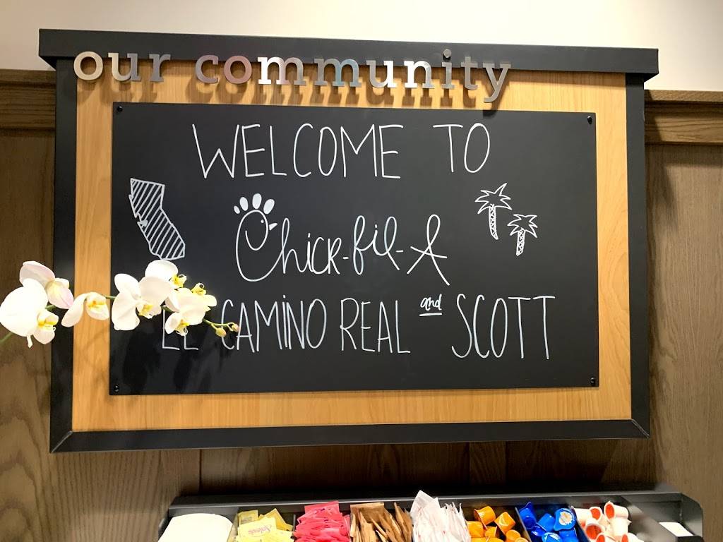 Chick-fil-A | restaurant | 1950 El Camino Real, Santa Clara, CA 95050, USA | 4085510201 OR +1 408-551-0201