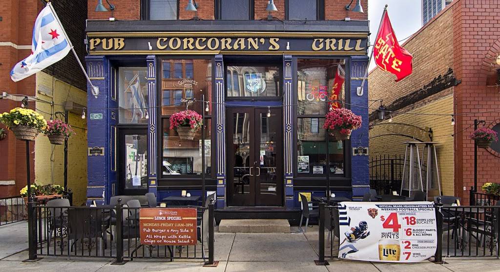 Corcorans Grill & Pub | restaurant | 1615 N Wells St, Chicago, IL 60614, USA | 3124400885 OR +1 312-440-0885