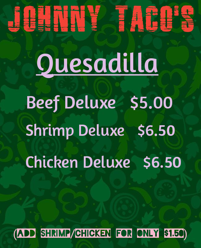 Johnny Tacos | restaurant | 7752 Navarre Pkwy #316, Navarre, FL 32566, USA | 8503820294 OR +1 850-382-0294