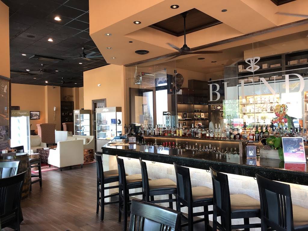 BLEND Bar with Davidoff Cigars | restaurant | 1701 Lake Robbins Dr, The Woodlands, TX 77380, USA | 8327913050 OR +1 832-791-3050