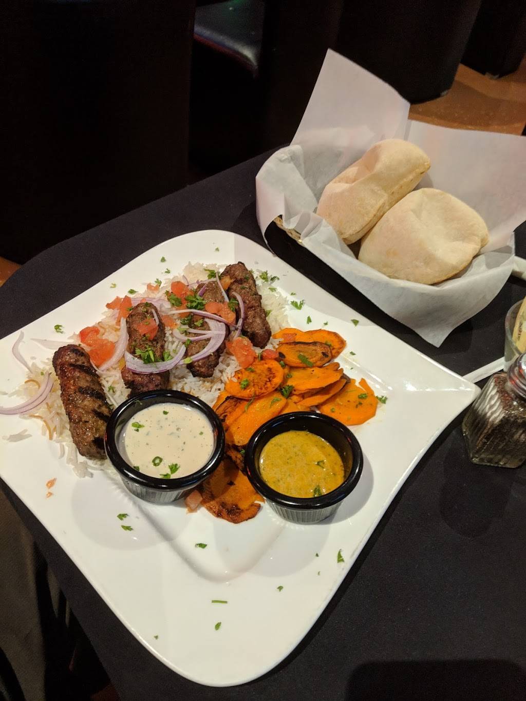 Sahara Restaurant & Hookah Lounge | restaurant | 46950 Community Plaza #109, Sterling, VA 20164, USA | 7034218252 OR +1 703-421-8252