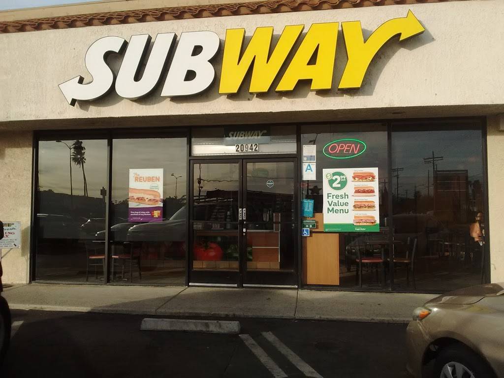 Subway Restaurants | restaurant | 20942 Roscoe Blvd, Canoga Park, CA 91304, USA | 8185760300 OR +1 818-576-0300
