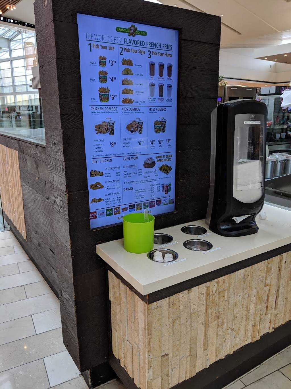 Potato Corner | restaurant | 1151 Westfield, Galleria Blvd, Roseville, CA 95678, USA | 9167872000 OR +1 916-787-2000