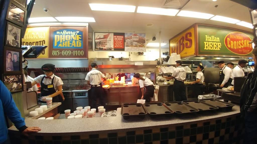 Portillos Hot Dogs | meal takeaway | 1155 Brook Forest Ave, Shorewood, IL 60431, USA | 8156091400 OR +1 815-609-1400