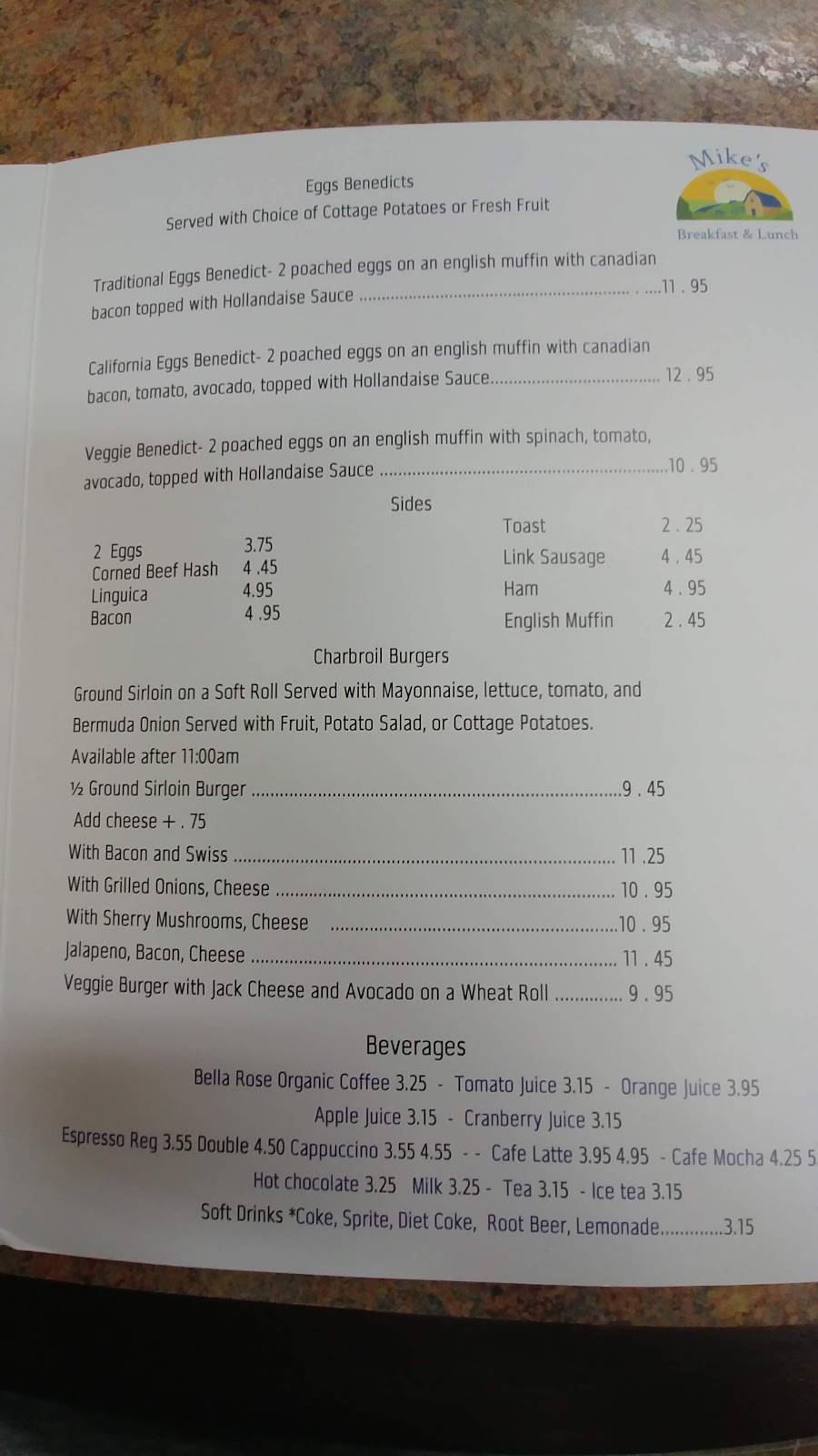 Mikes Breakfast and lunch | restaurant | 6244 State Hwy 20, Lucerne, CA 95458, USA | 7076001074 OR +1 707-600-1074