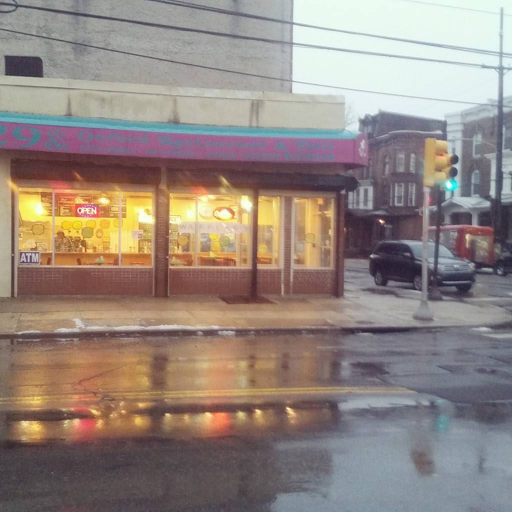 29 Oxford Restaurant | restaurant | 2843 W Oxford St, Philadelphia, PA 19121, USA | 2152323770 OR +1 215-232-3770