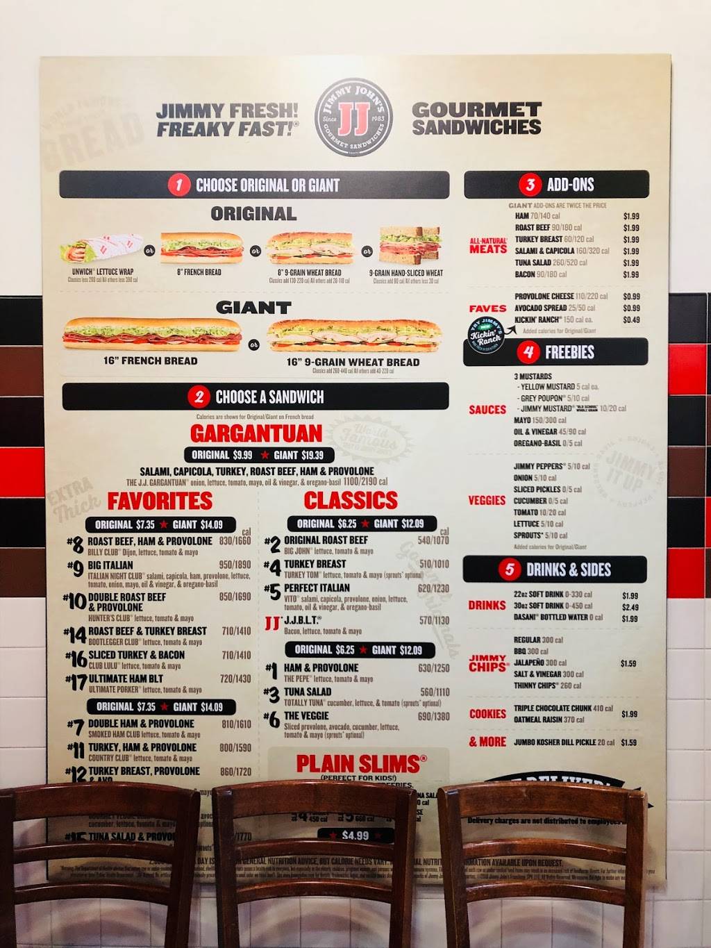 Jimmy Johns | meal delivery | 760 N Wickham Rd, Melbourne, FL 32935, USA | 3216103287 OR +1 321-610-3287