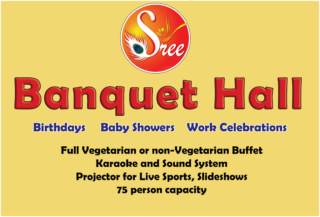 Sree Banquet Hall | restaurant | 14510 NE 20th St Suite #102, Bellevue, WA 98007, USA | 4259395300 OR +1 425-939-5300