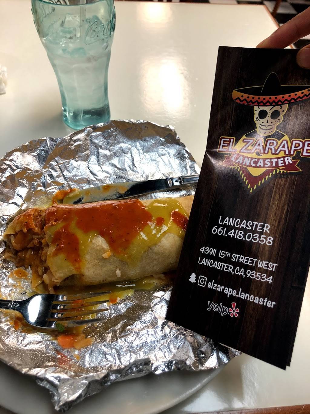 El zarape lancaster | restaurant | 43911 15th St W, Lancaster, CA 93534, USA | 6614180358 OR +1 661-418-0358