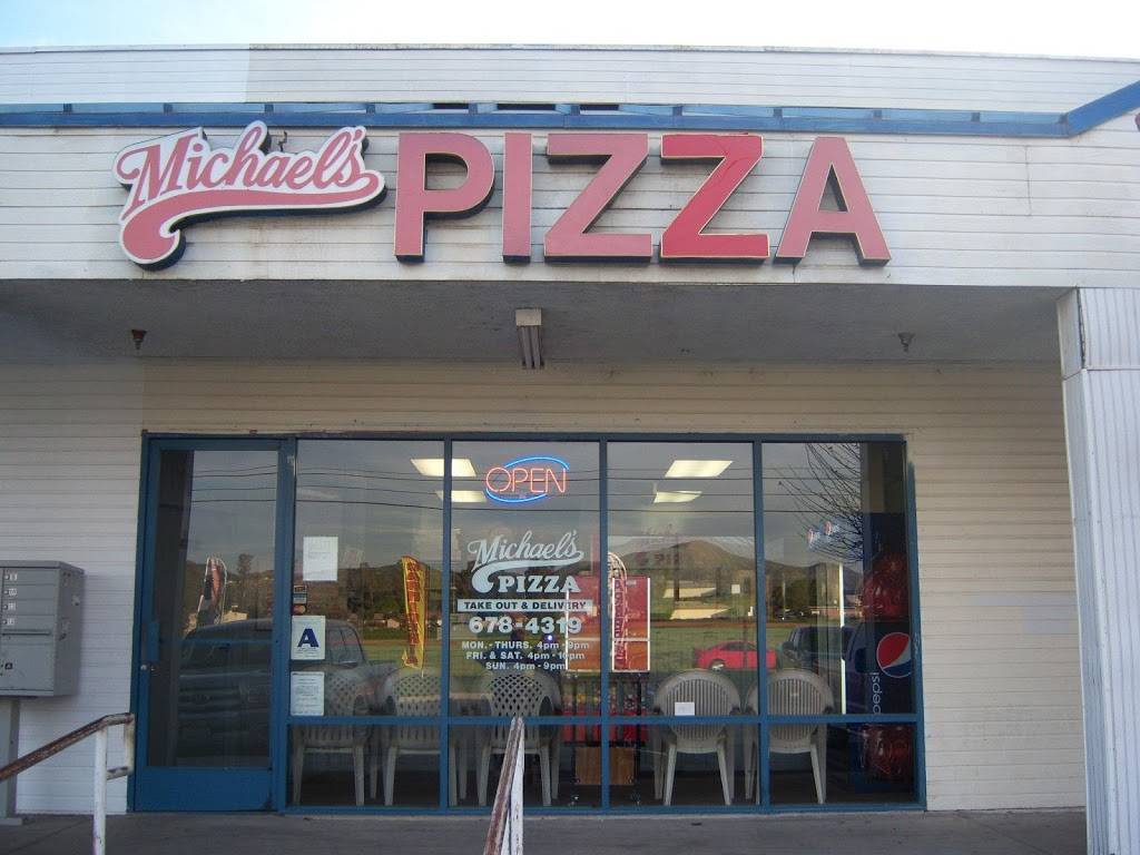 Michaels Pizza | restaurant | 21465 Palomar St, Wildomar, CA 92595, USA | 9516784319 OR +1 951-678-4319