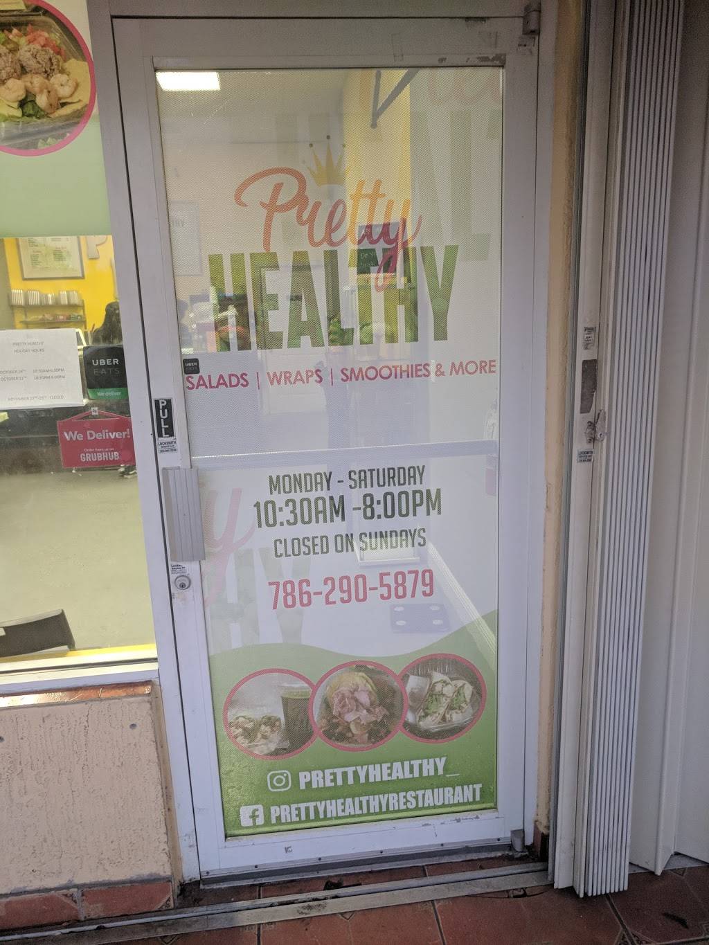 Pretty healthy | restaurant | 17560 NW 27th Ave Suite 123, Miami Gardens, FL 33056, USA | 7862905879 OR +1 786-290-5879