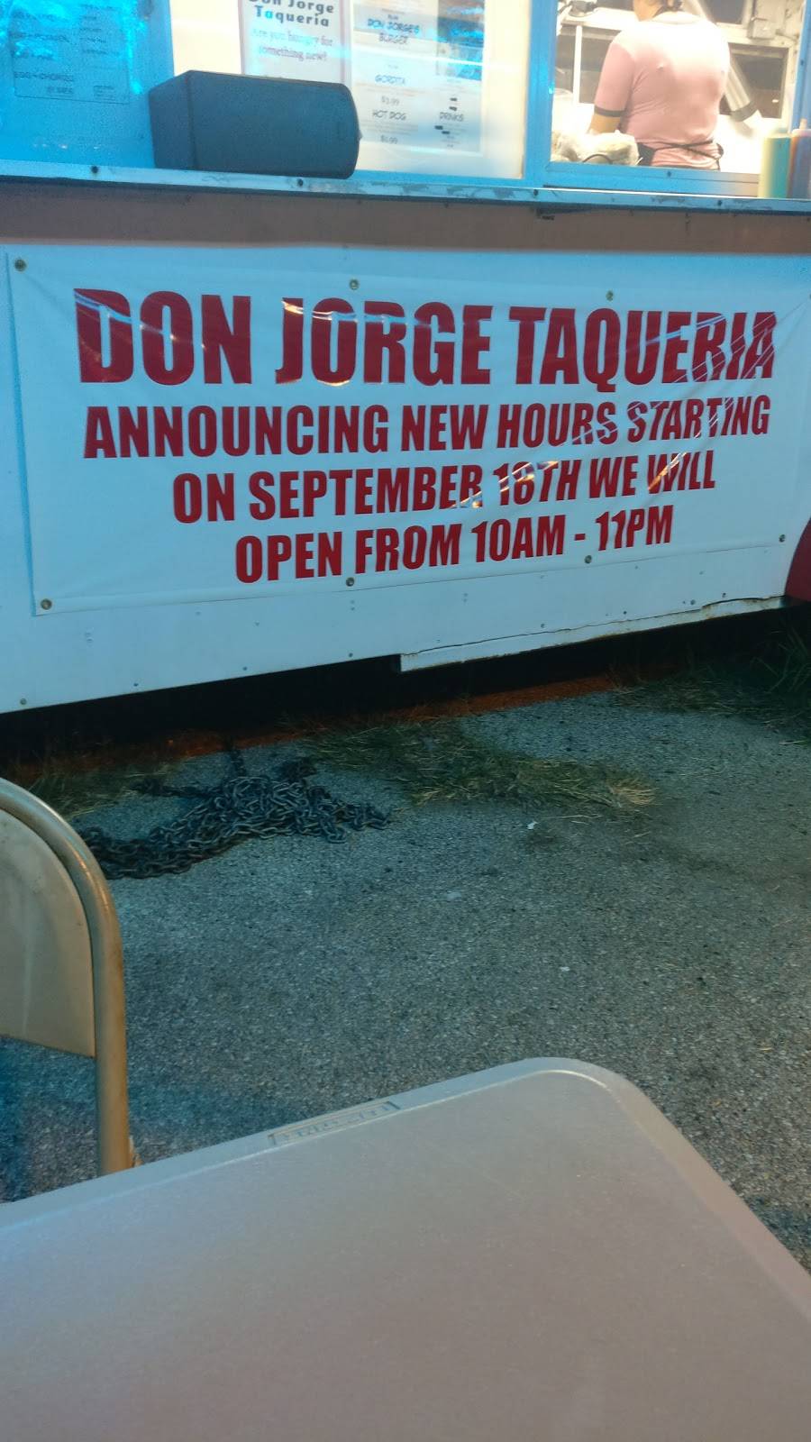 Don Jorge Taqueria | restaurant | 3229 Ayers St, Corpus Christi, TX 78405, USA | 3614254121 OR +1 361-425-4121