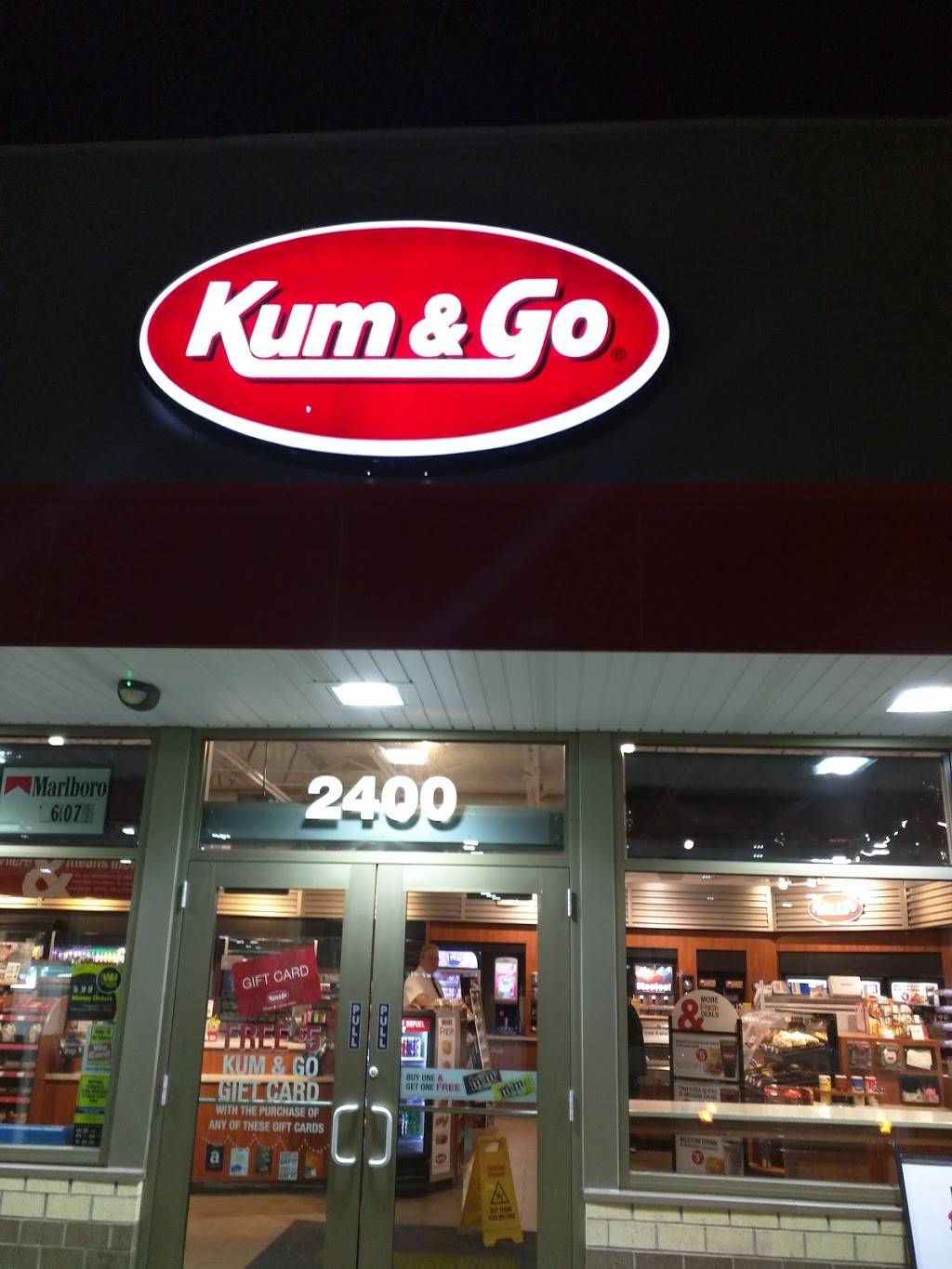 Kum & Go | meal takeaway | 2400 E Hancock St, Muskogee, OK 74403, USA | 9186831053 OR +1 918-683-1053