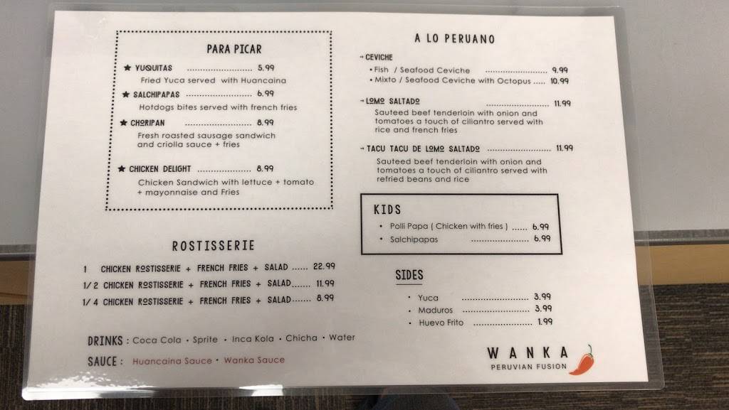 Wanka Peruvian Fusion | restaurant | 25600 Westheimer Pkwy, Katy, TX 77494, USA | 8324232620 OR +1 832-423-2620