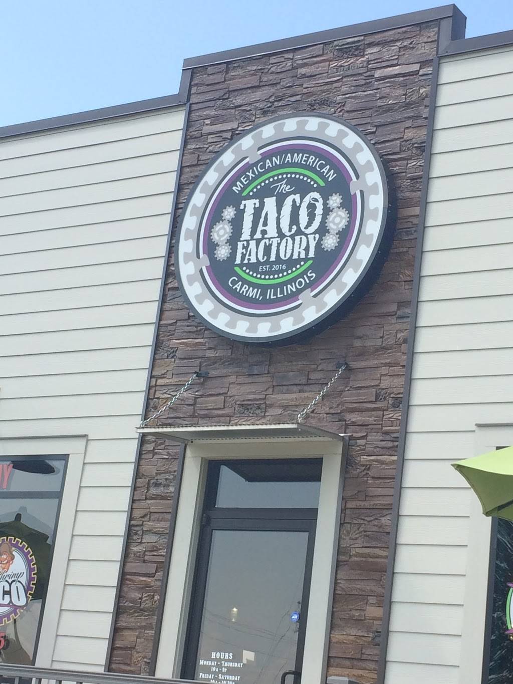 The Taco Factory | restaurant | 1746 Falcon Ave, Carmi, IL 62821, USA | 6183828226 OR +1 618-382-8226