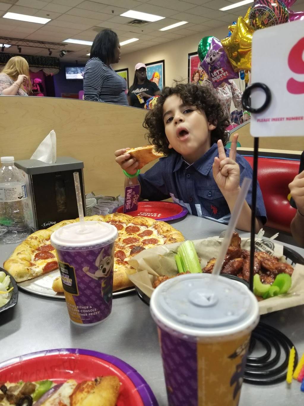 Chuck E. Cheeses | restaurant | 14308 Dale Mabry Hwy, Tampa, FL 33618, USA | 8139637200 OR +1 813-963-7200