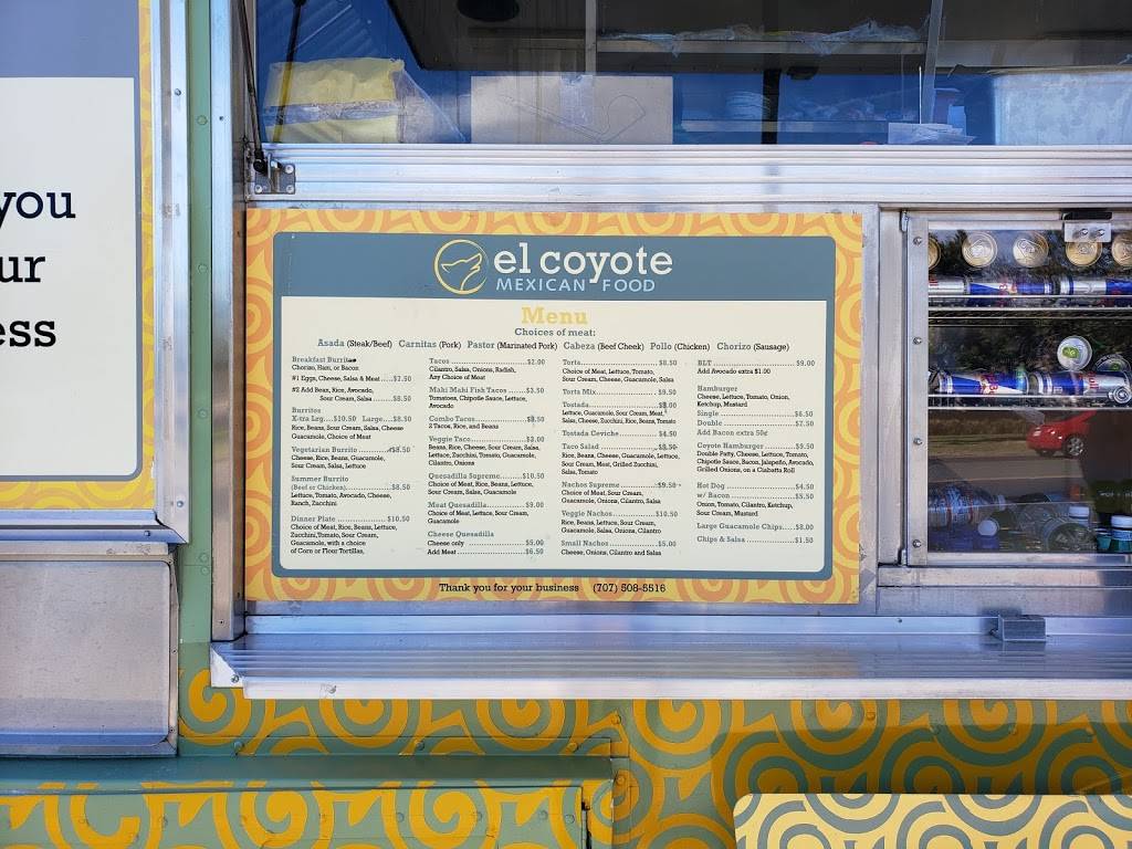 El Coyote | restaurant | 1001 Broadway, Sonoma, CA 95476, USA | 7075085516 OR +1 707-508-5516