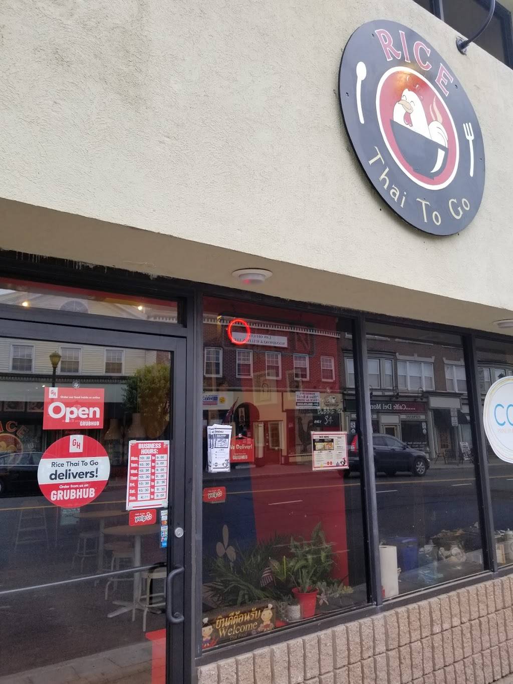 Rice Thai To Go | restaurant | 20 Main St, Southington, CT 06489, USA | 8606378985 OR +1 860-637-8985