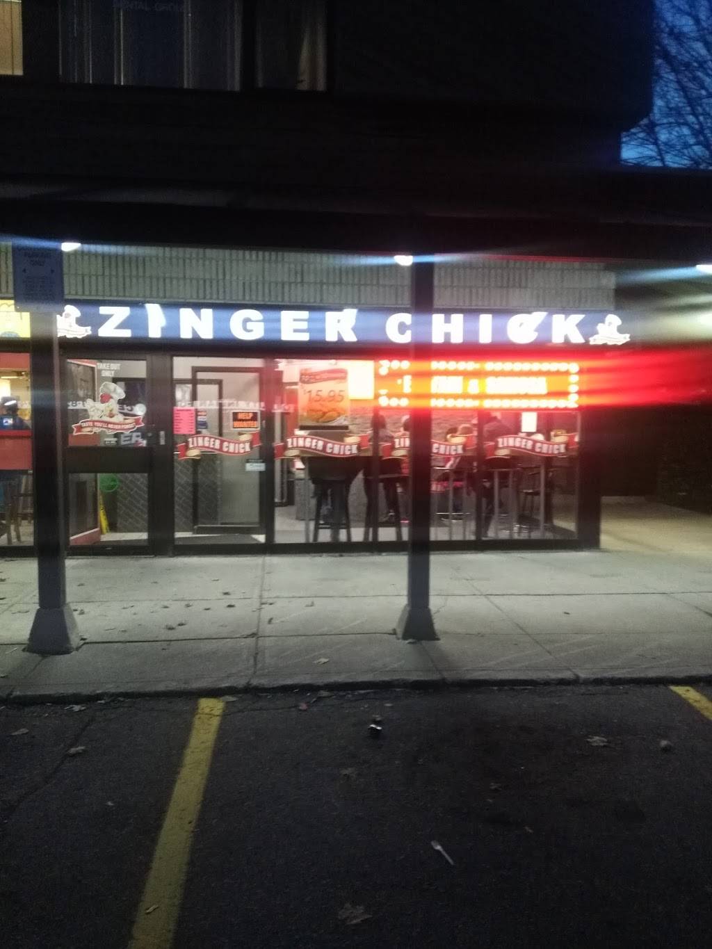 Zinger Chick | restaurant | 500 Willow Rd, Guelph, ON N1H 7G4, Canada | 5192658955 OR +1 519-265-8955