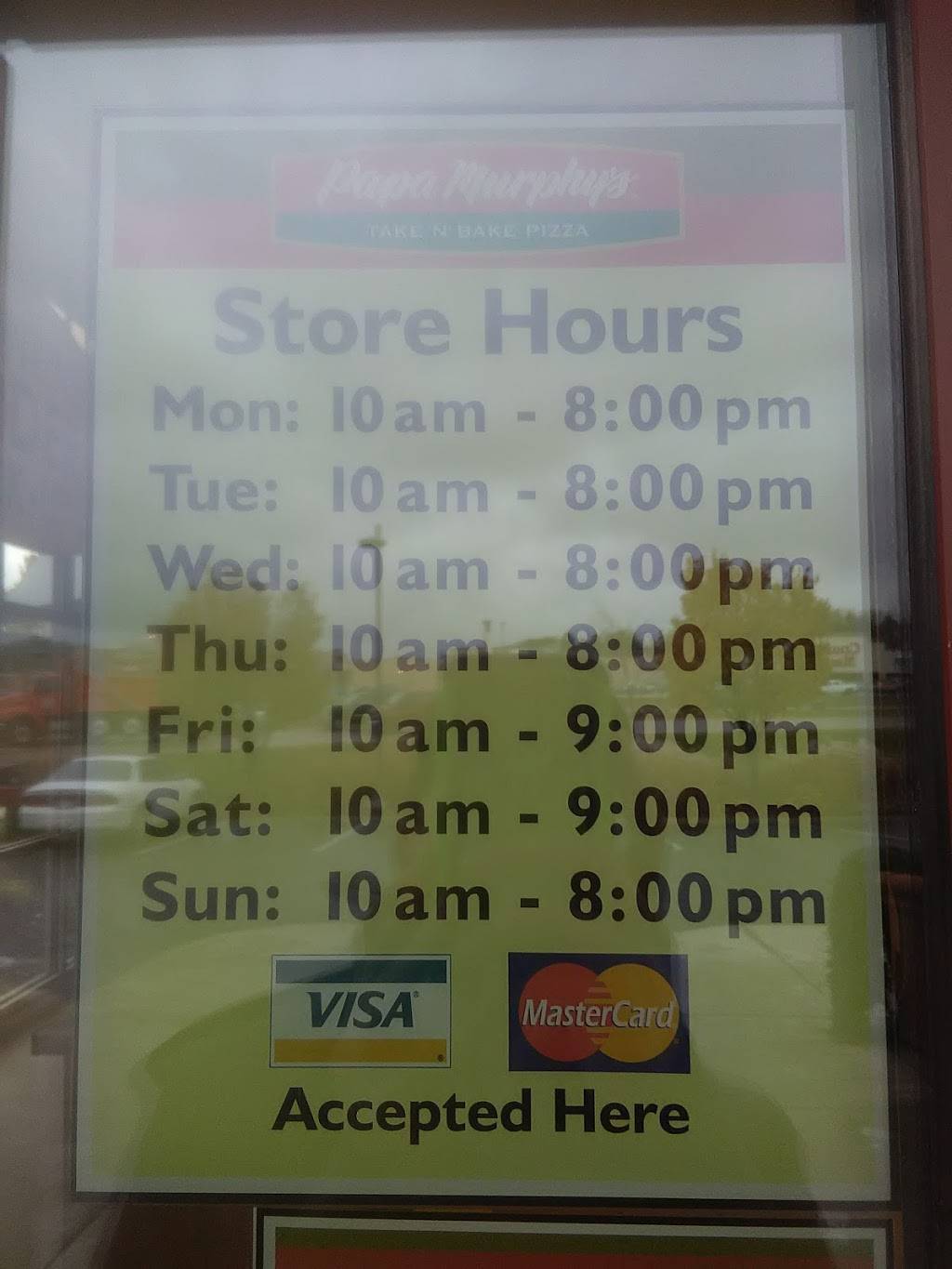 Papa Murphys Take N Bake Pizza | meal takeaway | 1800 Stewart Ave, Wausau, WI 54401, USA | 7158434000 OR +1 715-843-4000