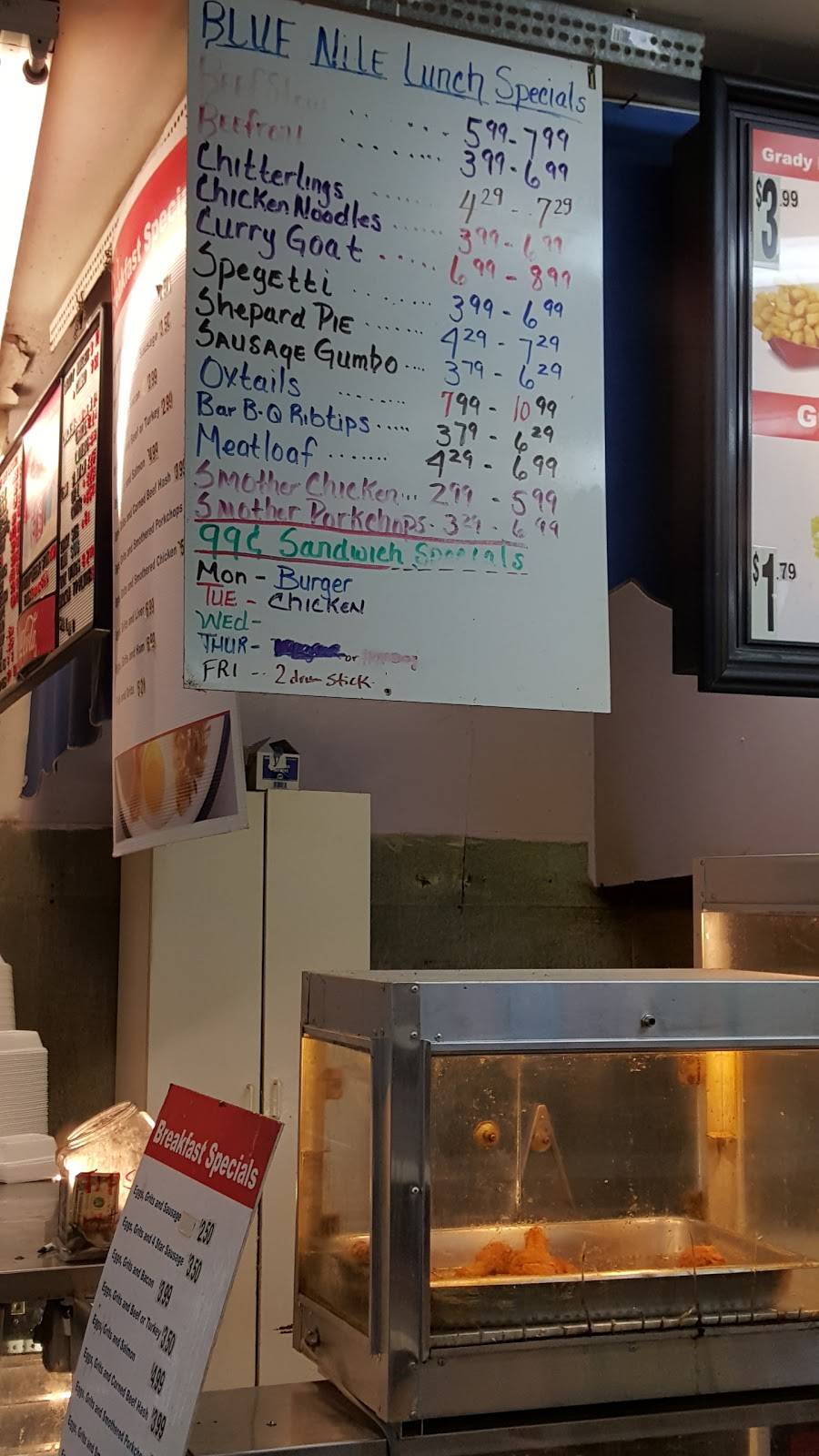 Blue Nile | restaurant | 1600 18th Ave S, St. Petersburg, FL 33712, USA | 7278946515 OR +1 727-894-6515