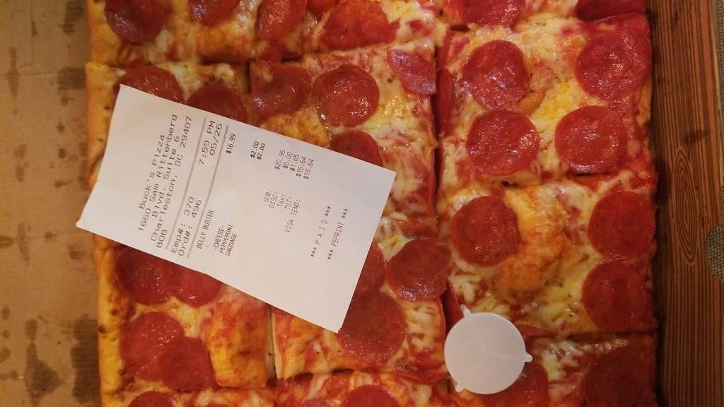 Bucks Pizza | restaurant | 1660 Sam Rittenberg Blvd, Charleston, SC 29407, USA | 8437663233 OR +1 843-766-3233