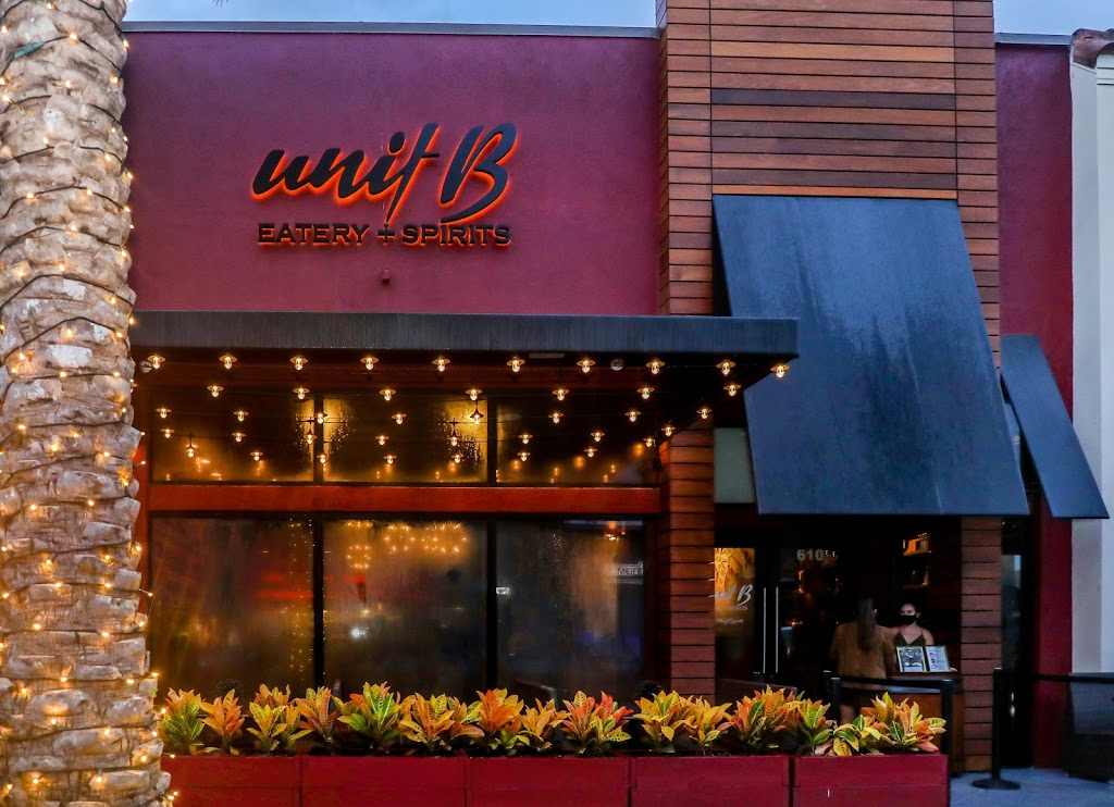 Unit B Eatery + Spirits | restaurant | 610 SW 145th Terrace, Pembroke Pines, FL 33027, USA | 9543676896 OR +1 954-367-6896