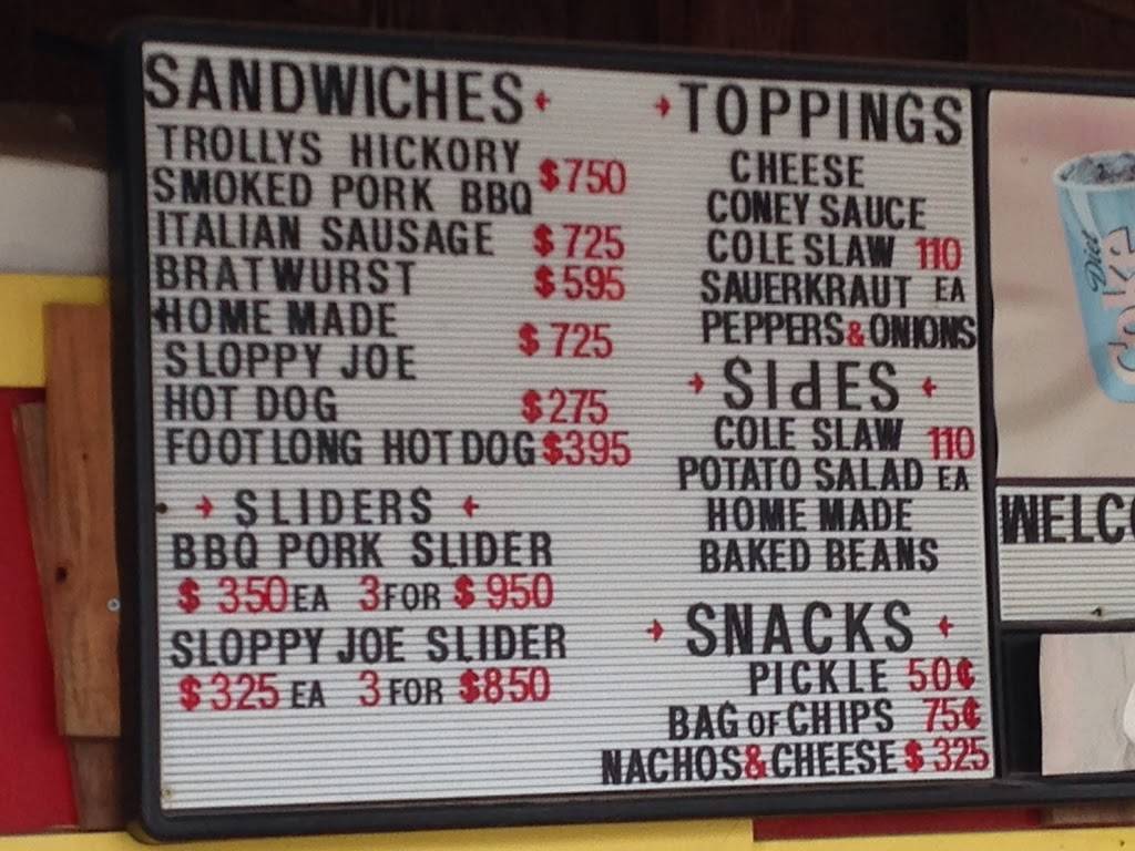 Trollys | restaurant | 7005, 11 E Gould St, Nashville, IN 47448, USA | 8129884273 OR +1 812-988-4273