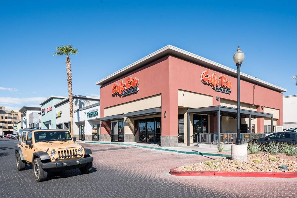 Cafe Rio Mexican Grill | restaurant | 2600 W Sahara Ave, Las Vegas, NV 89102, USA | 7025773387 OR +1 702-577-3387