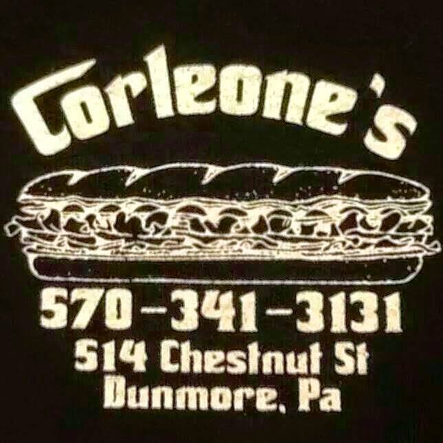Corleones Pizzeria | restaurant | 514 Chestnut St, Dunmore, PA 18512, USA | 5703413131 OR +1 570-341-3131